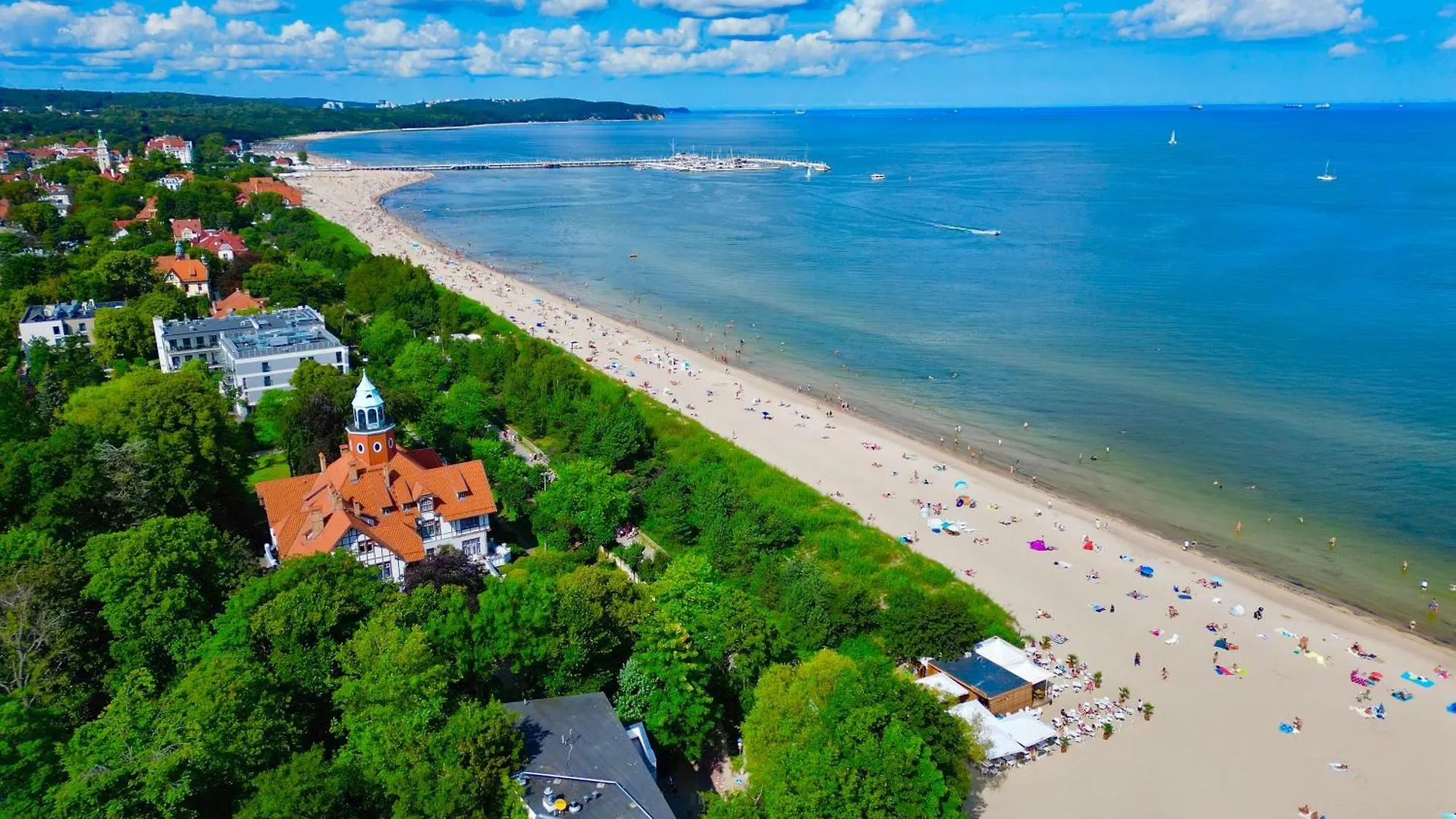 Baltic Sun Luxurious Apartment - Monte Cassino Sopot 0*,  Pologne